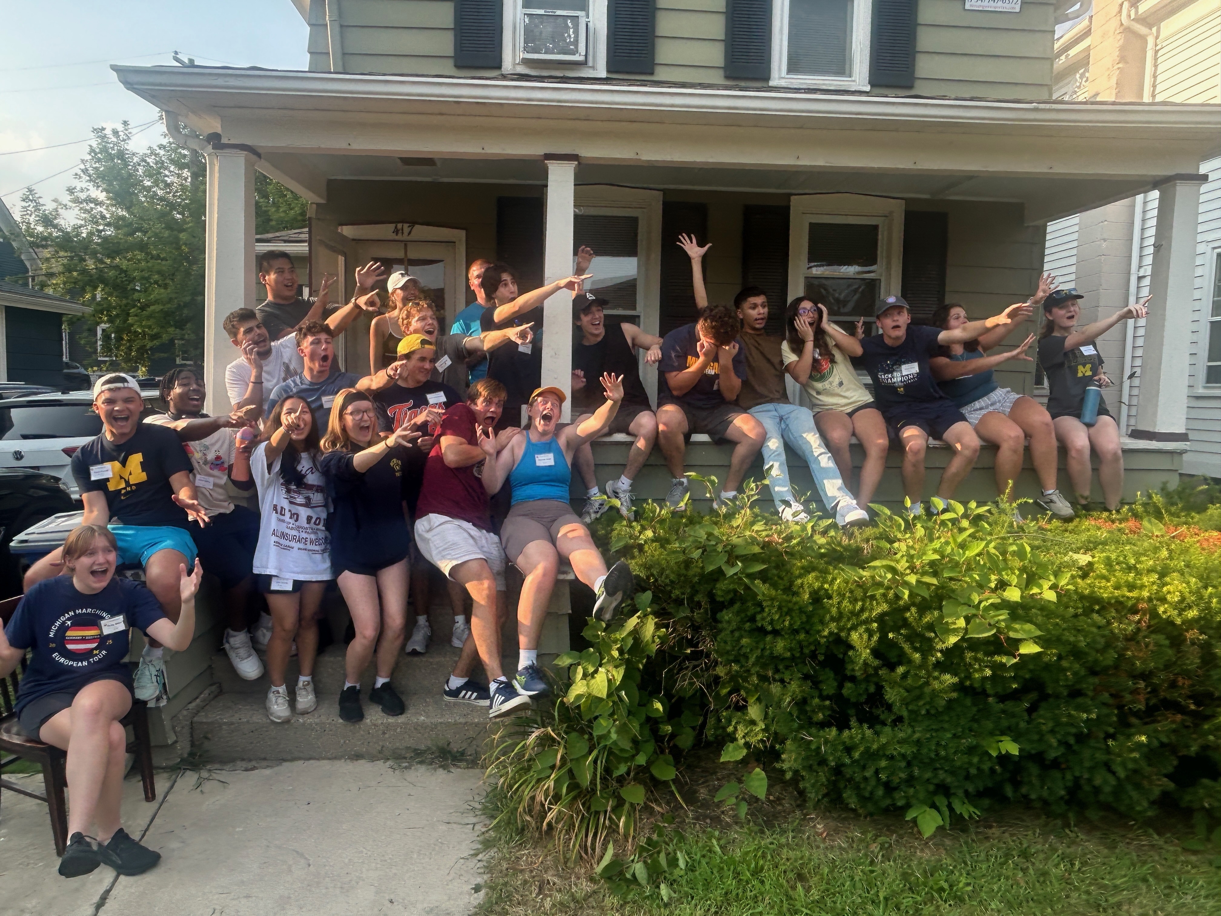 Alto Saxophone section