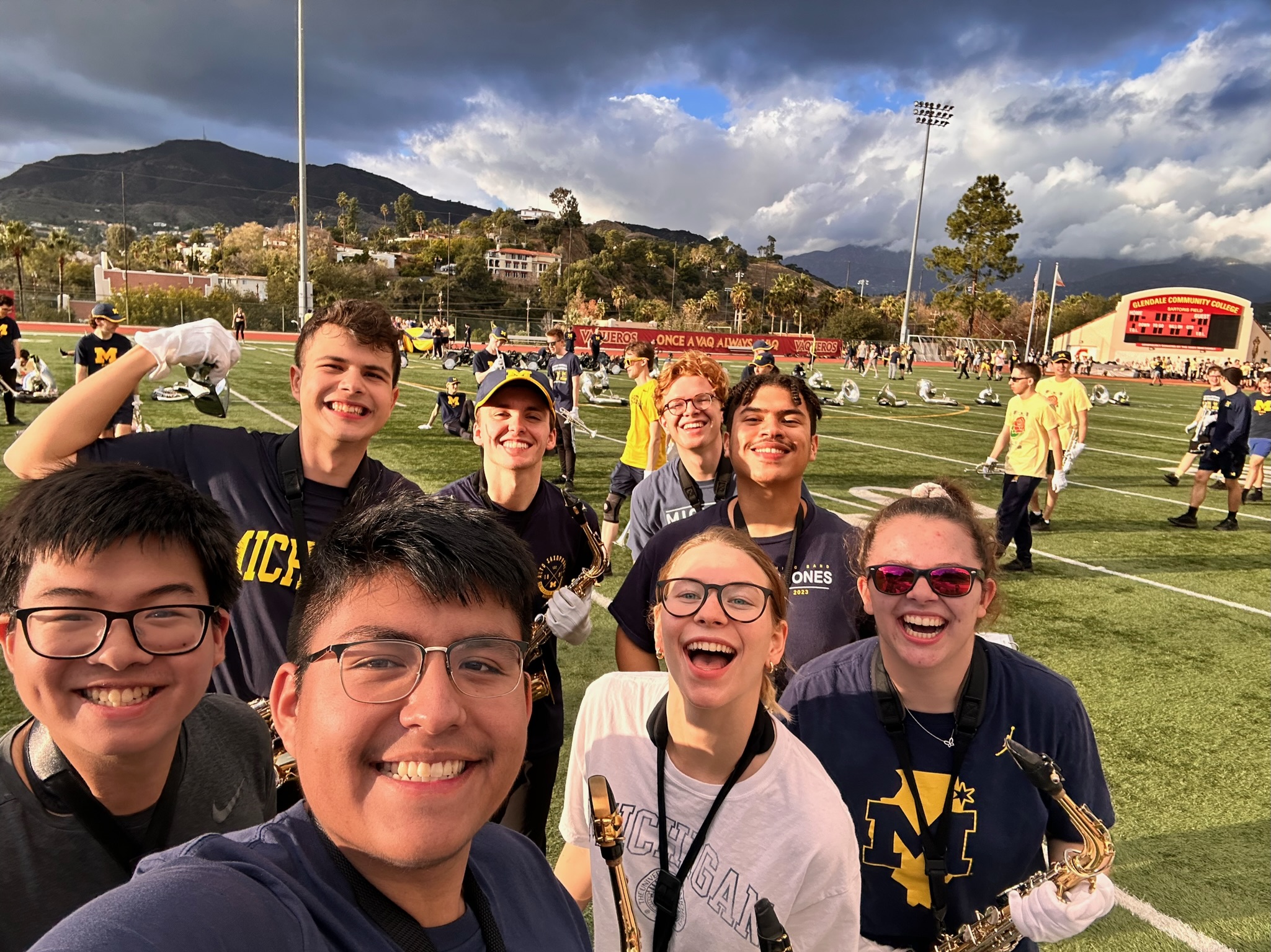 Rose Bowl Practice